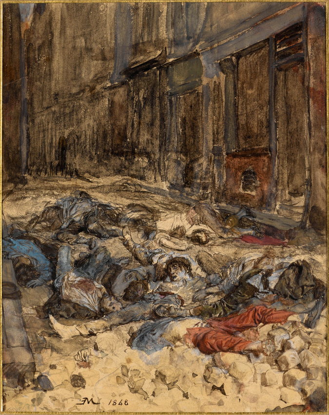 Ernest Meissonier - La Barricade