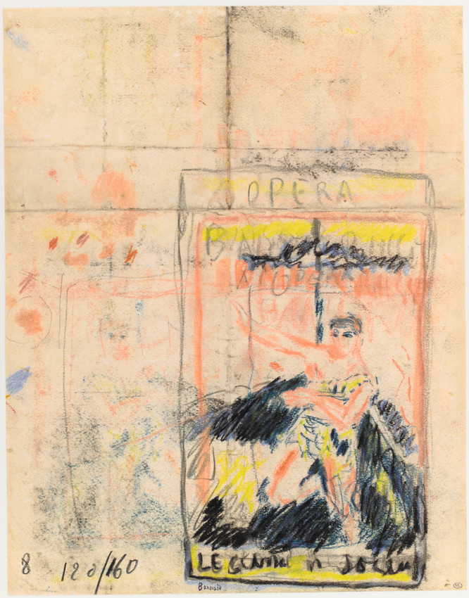 Pierre Bonnard - Esquisse de l'affiche pour "La Légende de Joseph"