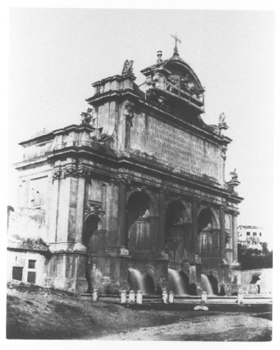 Frédéric Flachéron - Rome, la fontaine Pauline