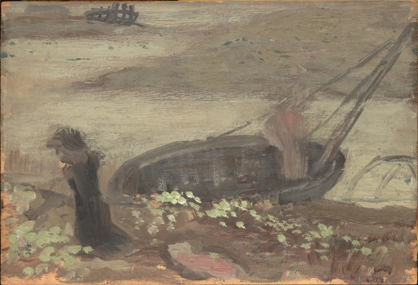 Pierre Puvis de Chavannes - Le Pauvre Pêcheur, esquisse