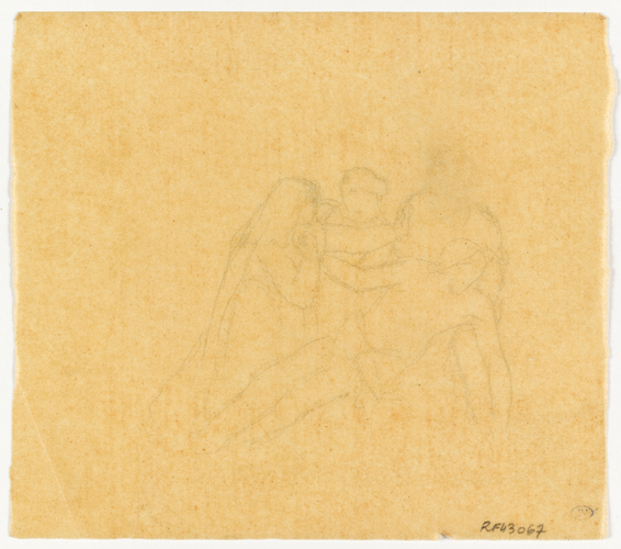 Edgar Degas - Fragment d'une déposition