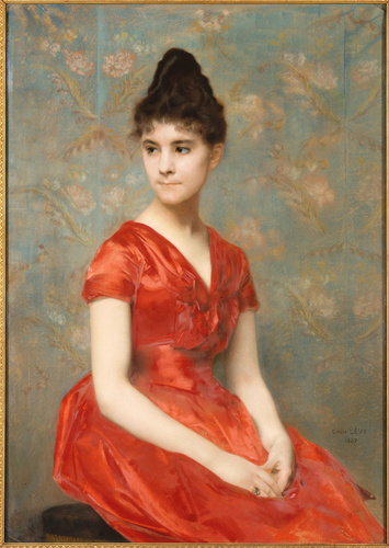 Emile Lévy - Portrait de Marie de Heredia