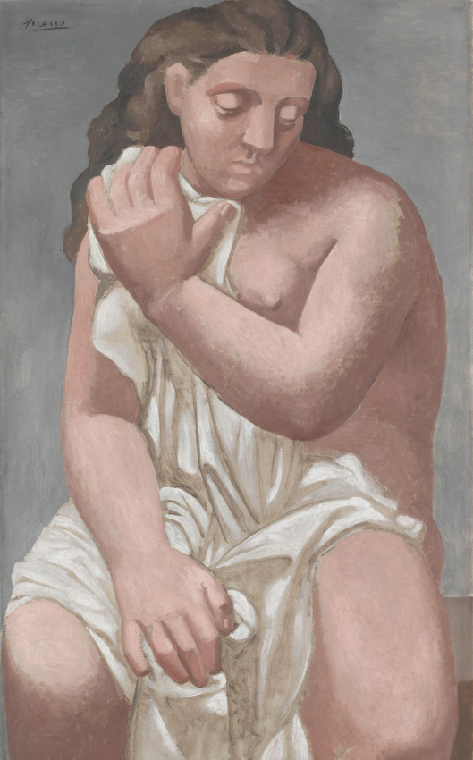 Pablo Picasso - Grand nu à la draperie