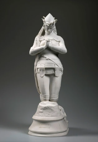 Jeanne d'Arc à genoux - Emmanuel Fremiet