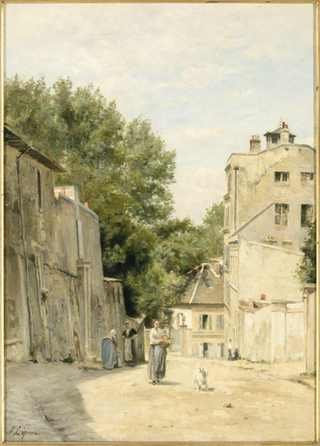 Stanislas Lépine - Montmartre, rue Saint-Vincent