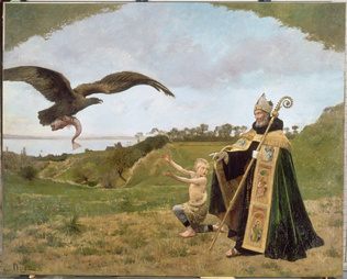 Ernest Duez - Saint Cuthbert