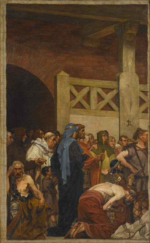 Jean-Paul Laurens - La Mort de sainte Geneviève