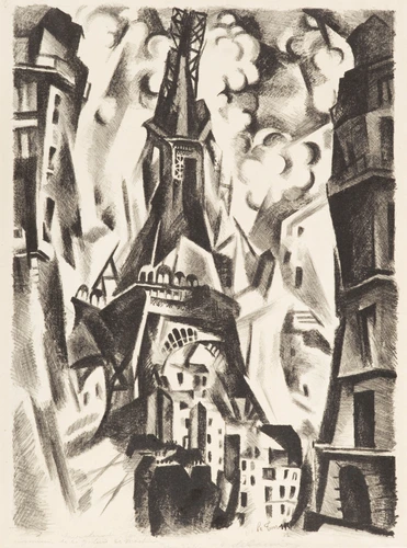 Robert Delaunay - La Tour Eiffel