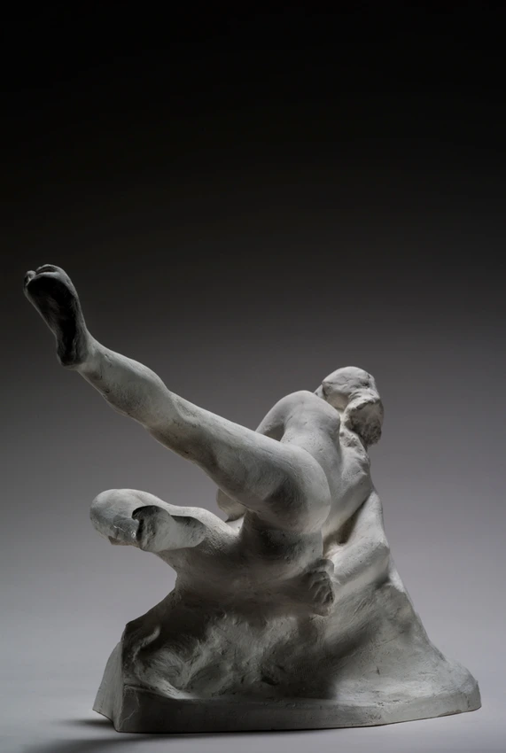 Figure volante de la Porte de l'Enfer - Auguste Rodin