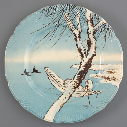 Henri Lambert - Assiette plate, service "Lambert-Rousseau"