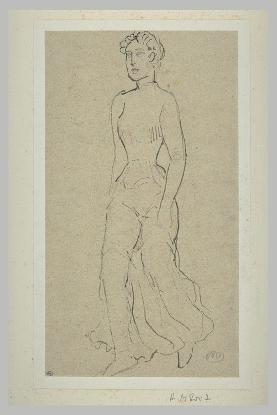 Aristide Maillol - La jeune madame Maillol