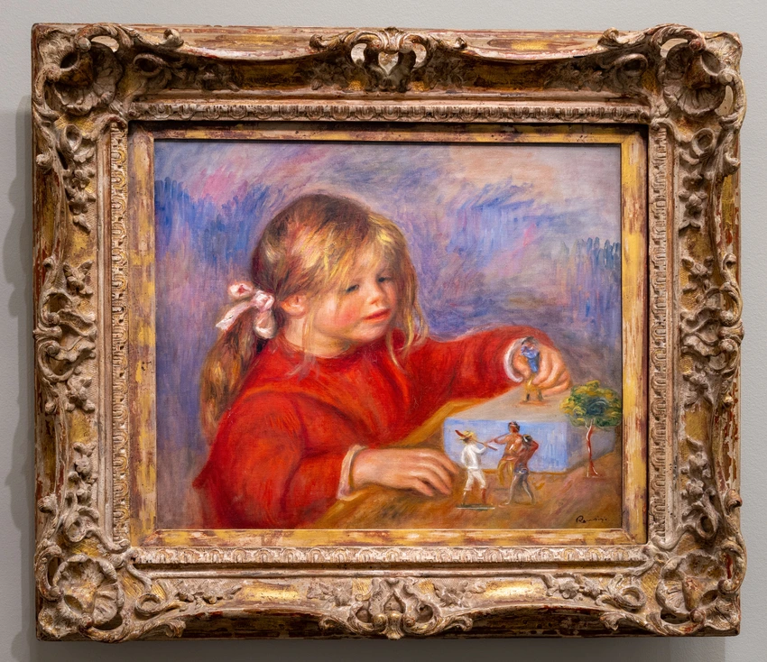 Auguste Renoir - Claude Renoir, jouant
