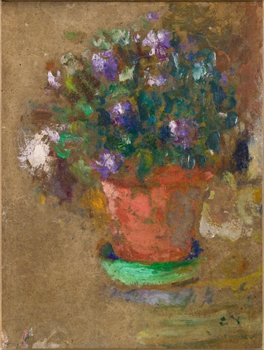 Edouard Vuillard - Fleurs en pot