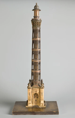 Maquette de phare monumental pour Paris - Jules Bourdais