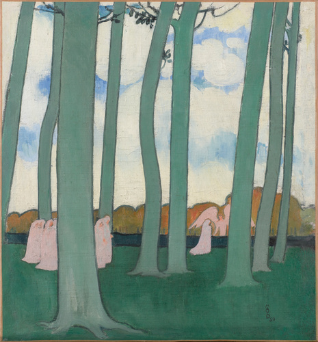 Maurice Denis - Paysage aux arbres verts