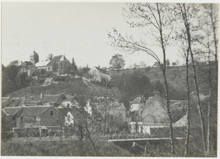 Charles Augustin Lhermitte - France, un village