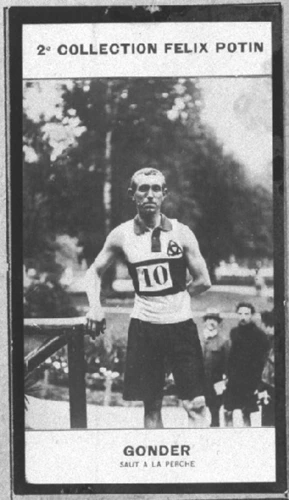 Fernand Gonder, saut à la perche Anonyme Musée d'Orsay