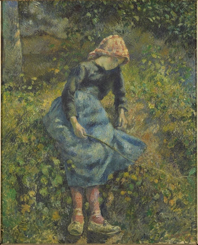 Camille Pissarro - La Bergère