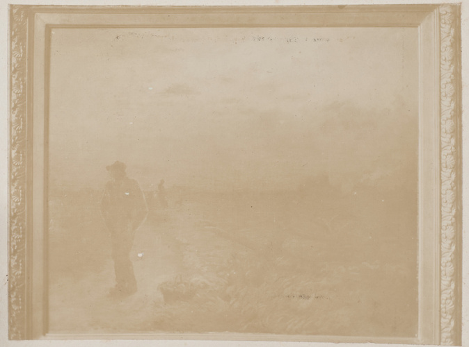 Anonyme - Reproduction d'un tableau de Henry Lerolle (Un homme debout en premier...
