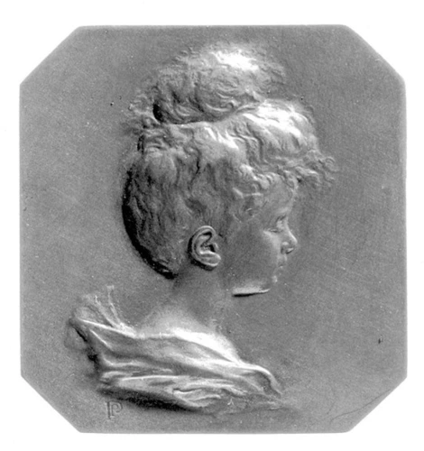 Paul Paulin - Fillette de profil droit