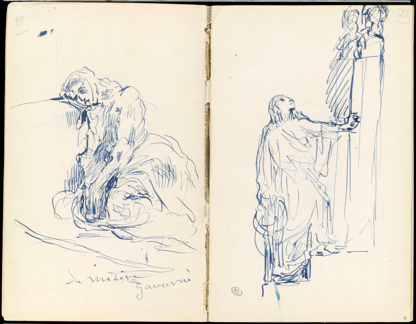 Femme assise à terre, épuisée - Henri Chapu | Musée d'Orsay