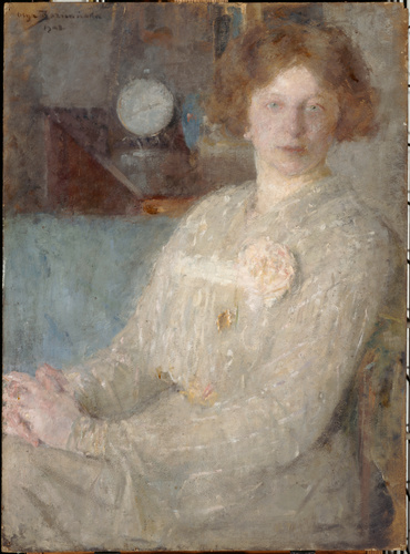 Olga Boznanska - Portrait de jeune dame