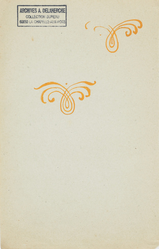 Auguste Delaherche - Deux petits motifs décoratifs