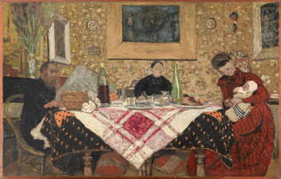 Edouard Vuillard - Le Déjeuner en famille