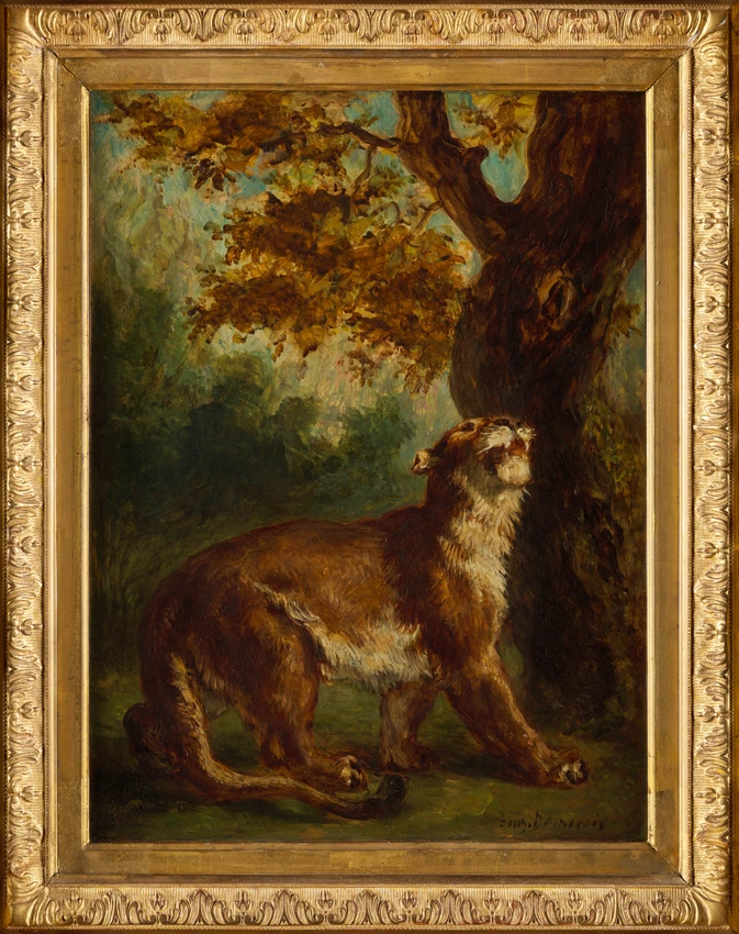 Eugène Delacroix - Le Puma