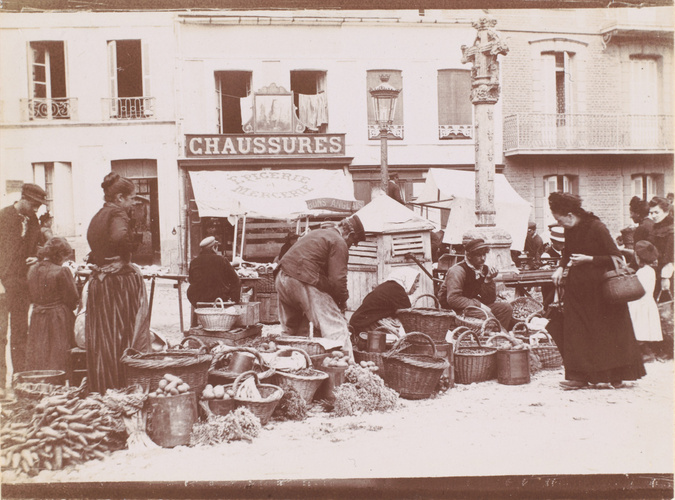Gustave Popelin - Le Marché