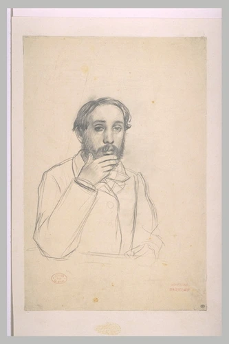 Edgar Degas - Portrait de l'artiste