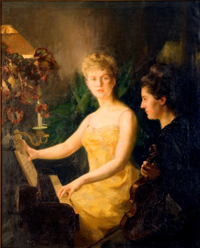 Alfred Roll - Etude des Troyens à Carthage