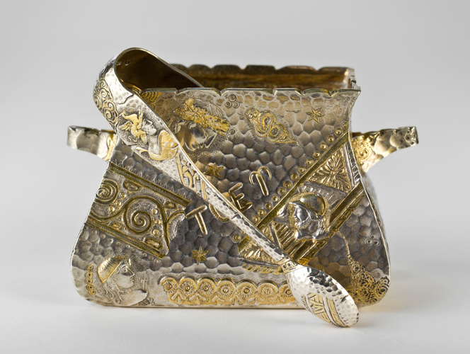 Elkington et Cie - Théière, service à thé "Archaic"