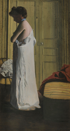 Félix Vallotton - Femme retirant sa chemise