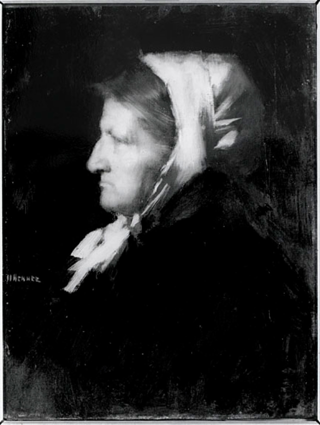 Jean-Jacques Henner - Portrait de Madame Séraphin Henner