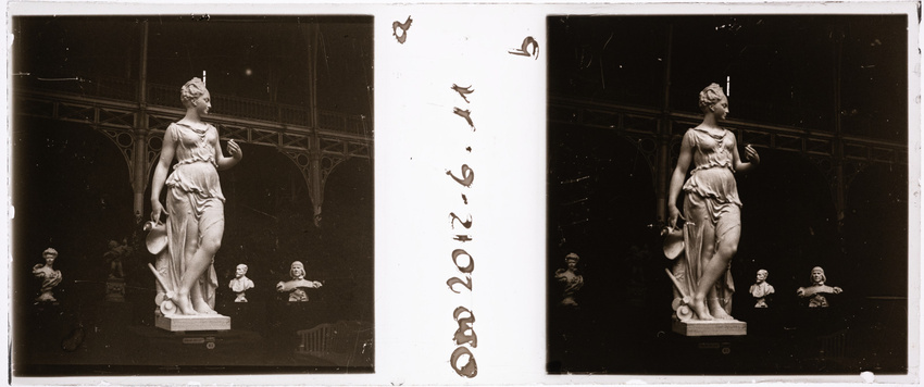 Théophile-Georges-Paul Thibault - Just Becquet, La Numismatique, sculpture expos...