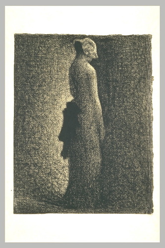 Georges Seurat - Le noeud noir