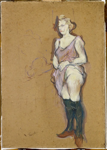 Femme de maison blonde - Henri de Toulouse-Lautrec