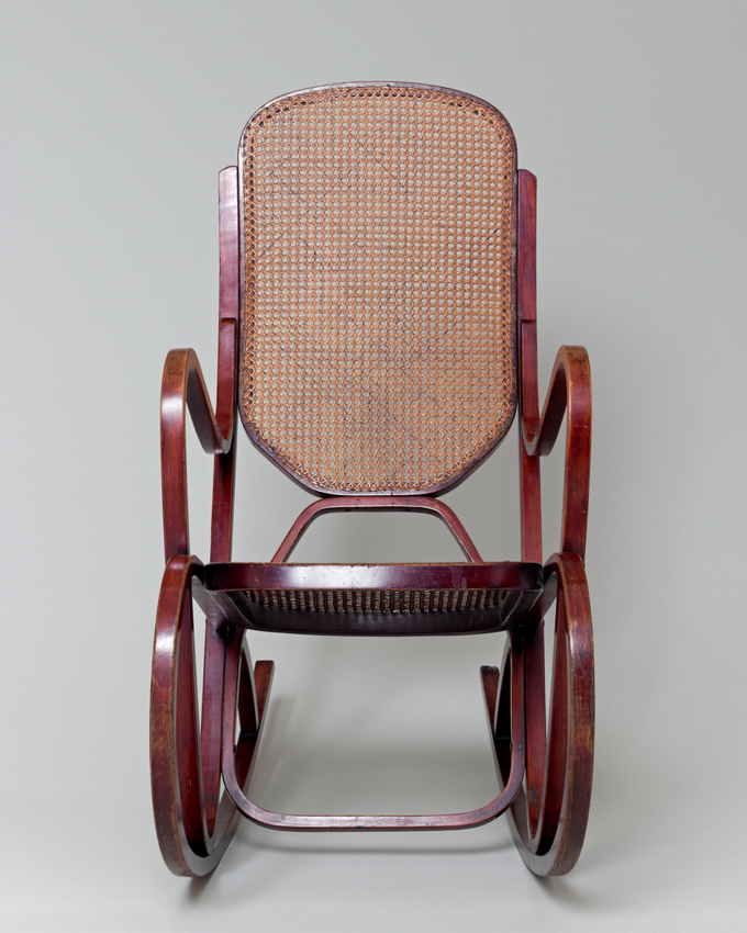 Berceuse n°92 (fauteuil à bascule) - Thonet Frères