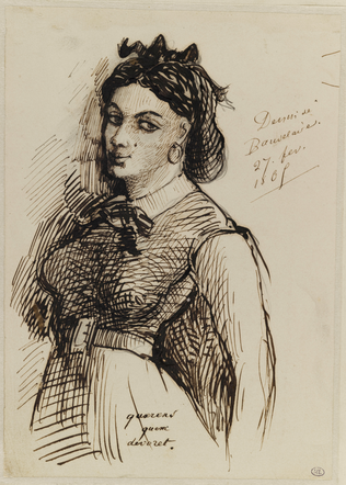 Portrait de Jeanne Duval - Charles Baudelaire