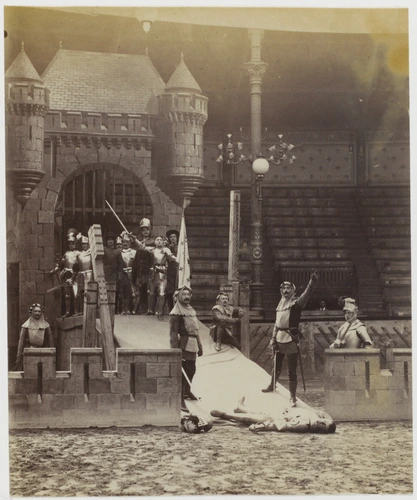 Albert Londe - Hippodrome de l'Alma, Pantomime Jeanne d'Arc