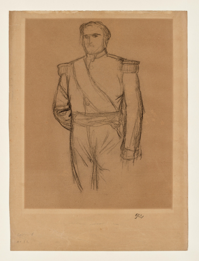 Ernest Hébert - Etude pour le portrait du prince Napoléon