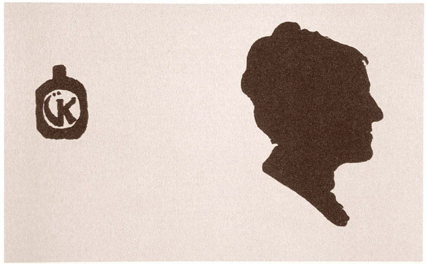 Untitled [silhouette of Käsebier] - J. B. Kerfoot