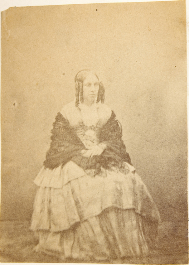 Charles Hugo - Portrait de femme inconnue