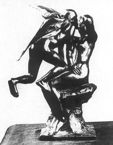Auguste Rodin - Iris éveillant une nymphe