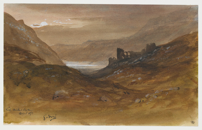 Gustave Doré - Loch Muick, Ecosse