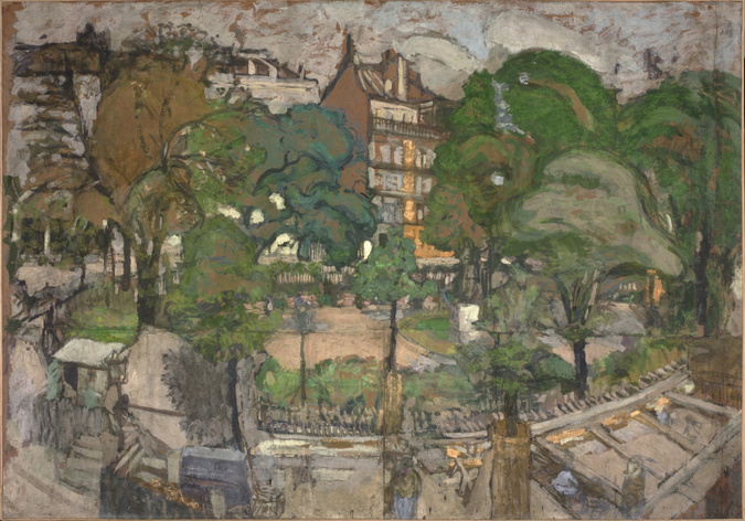 Le Jardin vu par la fenêtre ouverte - Edouard Vuillard | Musée d'Orsay