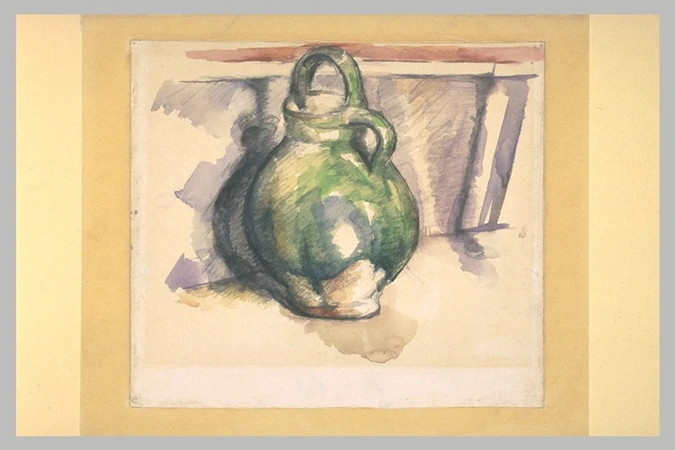 Paul Cézanne - Le cruchon vert
