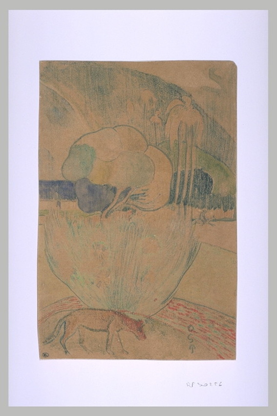 Paul Gauguin - Le manguier