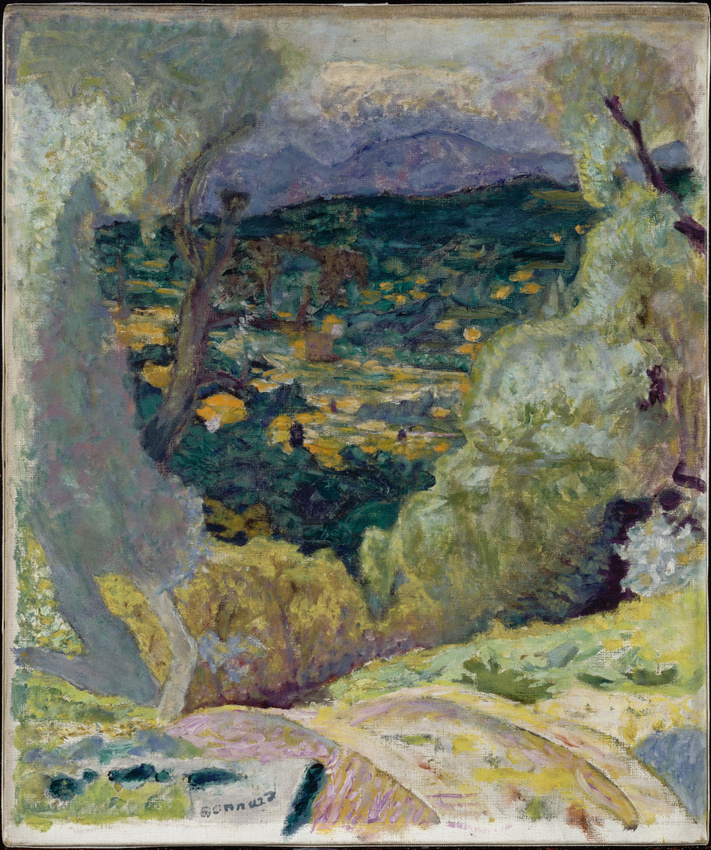 Décor méridional, le Cannet - Pierre Bonnard | Musée d'Orsay